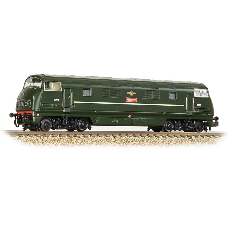 Graham Farish N Class 42 Warship D820 Grenville BR Green Late Crest - 371-606