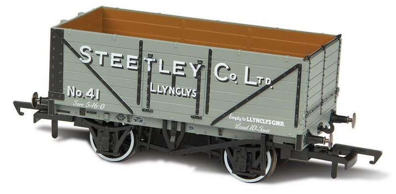 Oxford Rail 7 Plank Wagon Steetley And Co Llynclys - 76MW7024