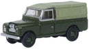 Oxford Diecast TT:120 Land Rover Series 2 LWB Canvas Bronze Green - 120LAN2011