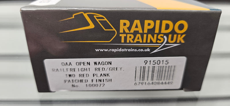 Rapido OO OAA No.100072 Railfreight Red Grey - 915015