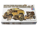 Tamiya 1/35 British 25-pdr Field Gun & Quad Gun Tractor - 35044