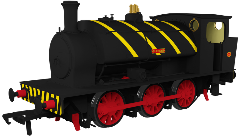 Rapido OO 16" Hunslet Clement DCC Sound - 903514