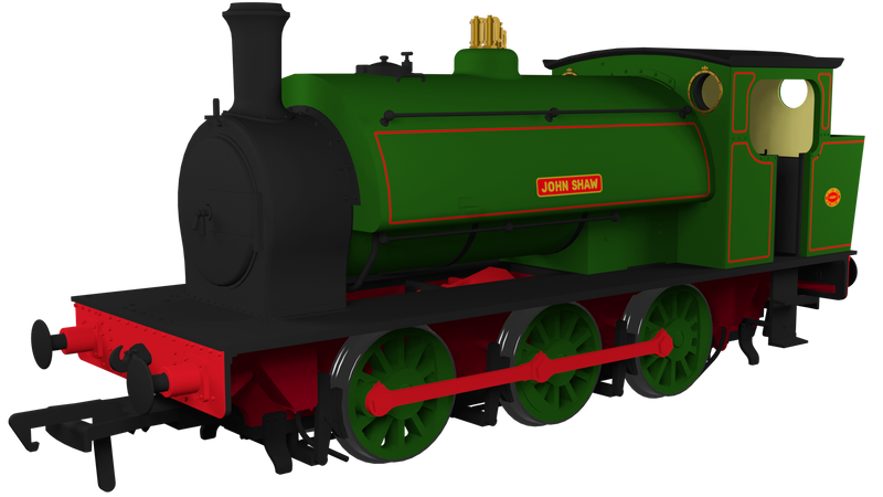 Rapido OO 16" Hunslet John Shaw DCC Sound - 903516