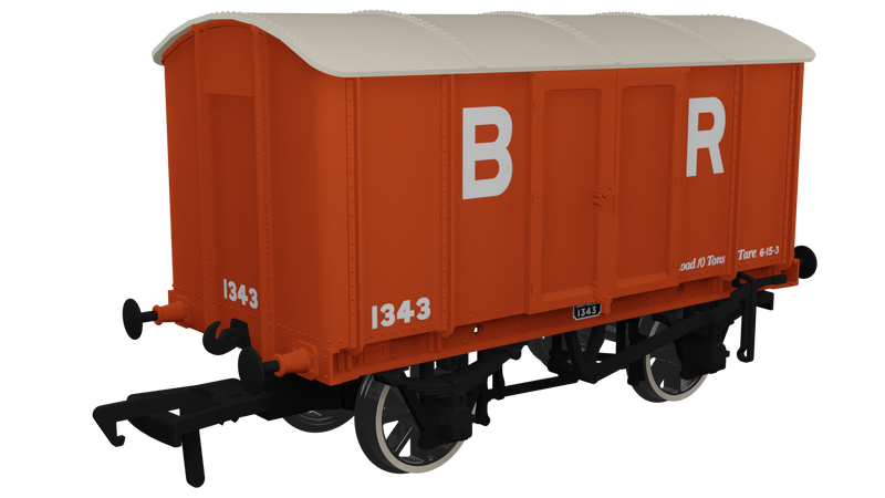 Rapido OO Barry Railway Metal- Bodied Van No.1343 - 908026
