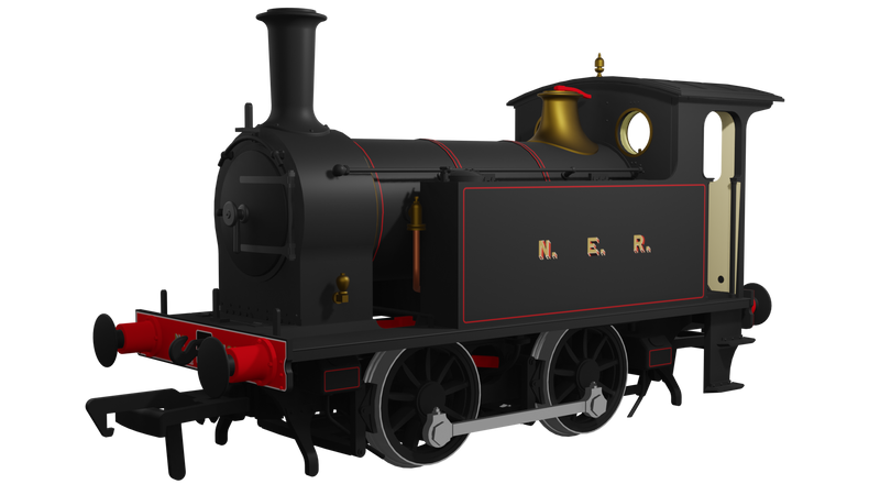 Rapido OO NER H Class No.1303 NER Lined Black DCC Sound - 932503