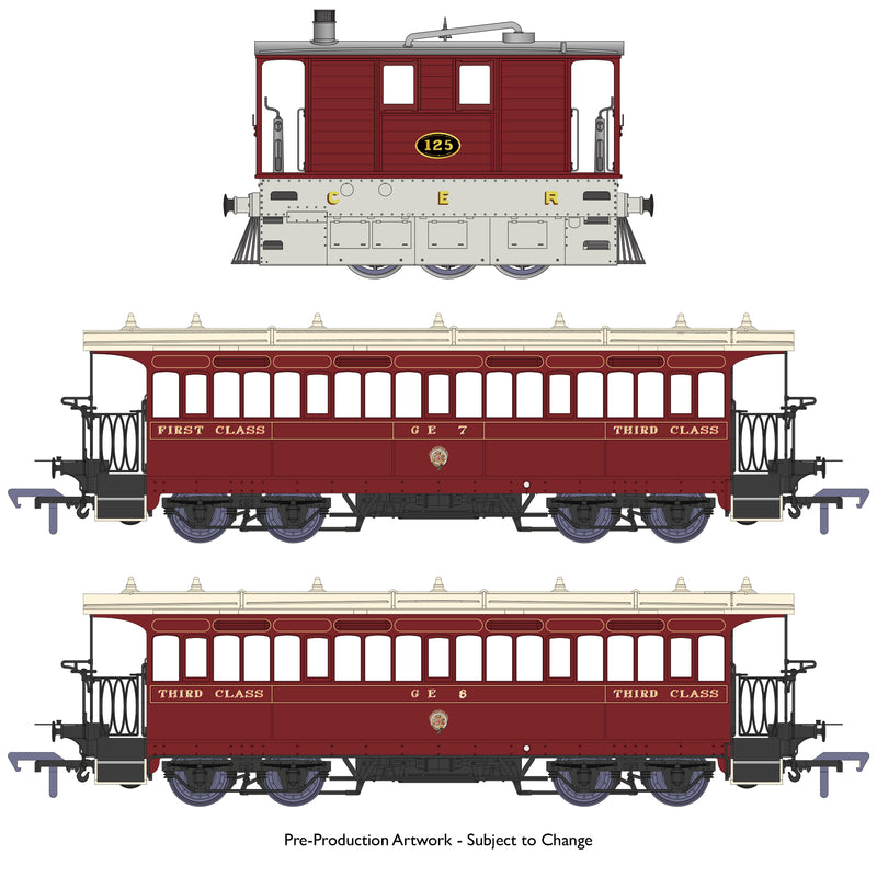 Rapido OO GER Wisbech & Upwell Train Pack Post 1919 DCC Sound Fitted- 953502