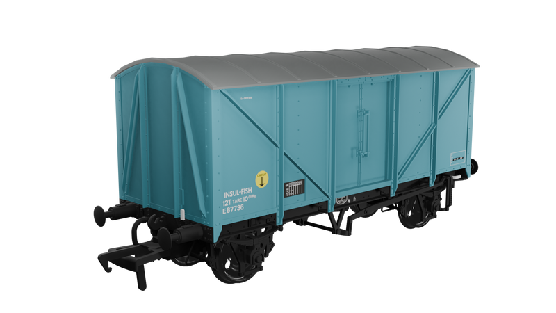 Rapido OO BR 1/801 Ice Blue Fish Van No.E87736 - 957005