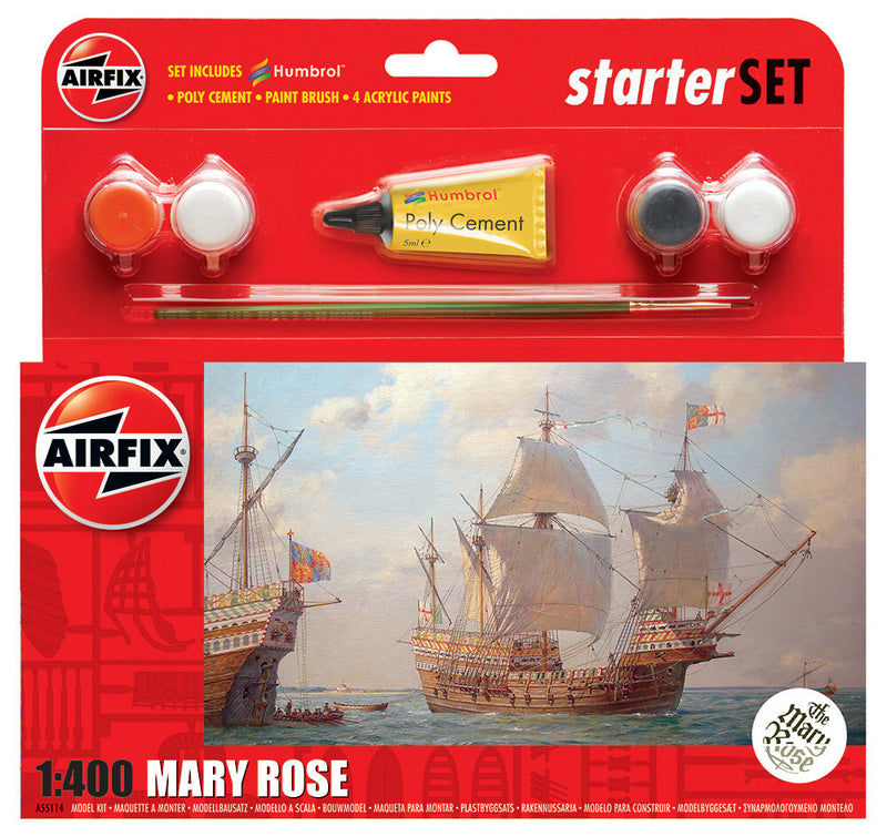 Airfix Mary Rose Starter Set - AX55114A