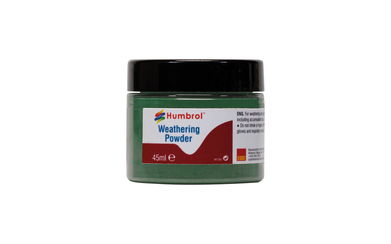 Humbrol Weathering Powder Chrome Oxide Green 45ml - AXV0015