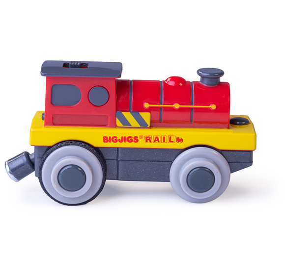 Battery Operated Mighty Red Loco - BJT309