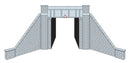 Peco TT:120 LK12165 Stone Steel Plate Bridge, Single Track