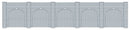 Peco TT:120 LK12169 Stone Retaining Wall