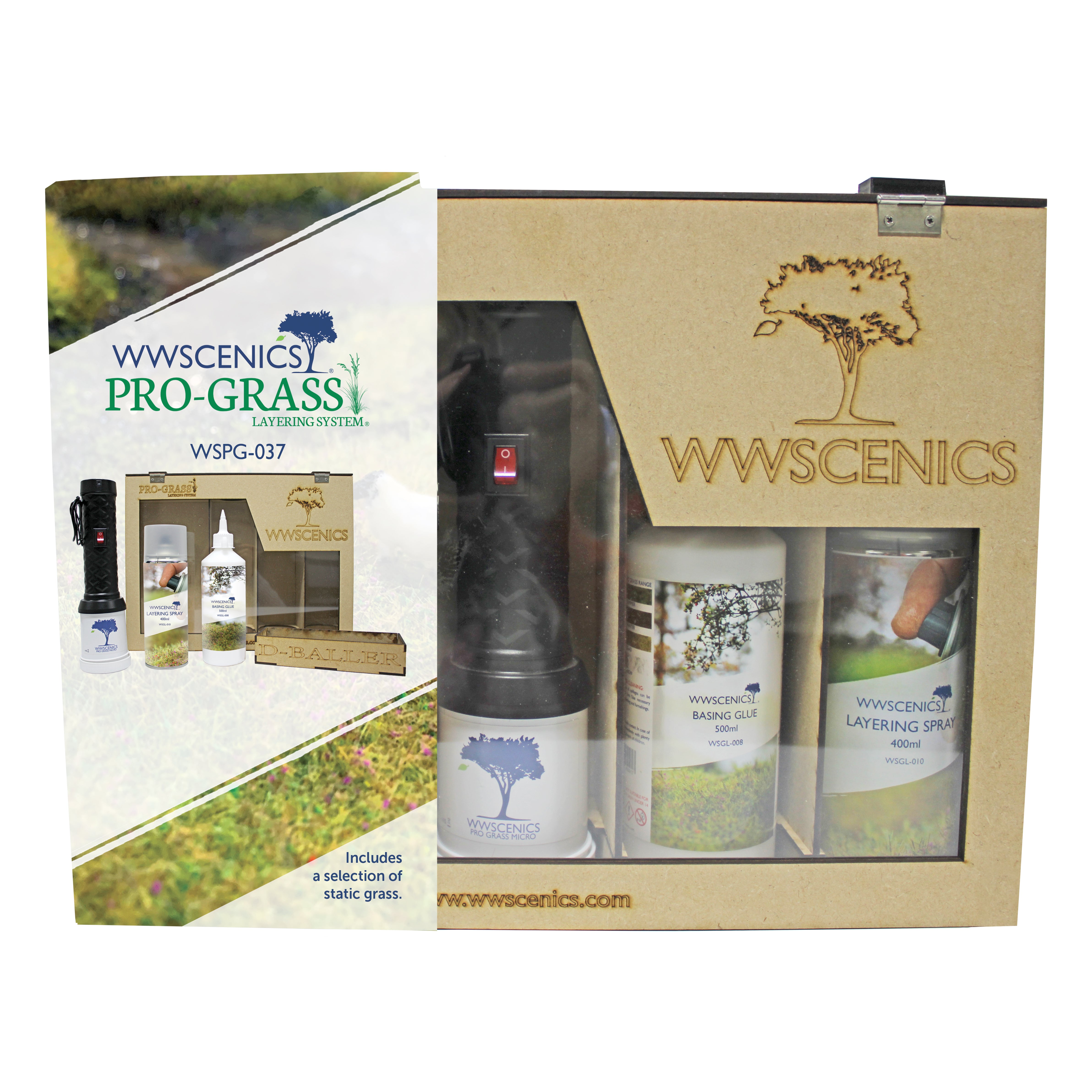 WWS WSPG037 Pro Grass Layering System Starter Set