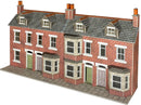 Metcalfe Low Relief Red Brick Terraced House Fronts
