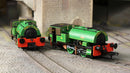 Rapido OO Port of Par Bagnalls Twin Pack Lined Light Green As Preserved DCC Sound Fitted - 968502