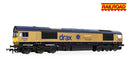 Hornby RailRoad GB Railfreight Class 66 Co-Co Drax 50th Anniversary Gold 66301 Drax Power Station 50 - R30461