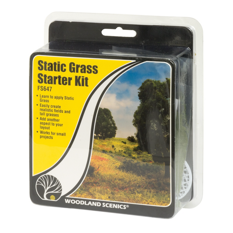 Woodland Scenics Static Grass Starter Kit - WFS647