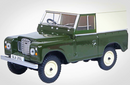 Oxford Diecast O Land Rover Series III SWB Hard Top Bronze Green - 43LR3S005