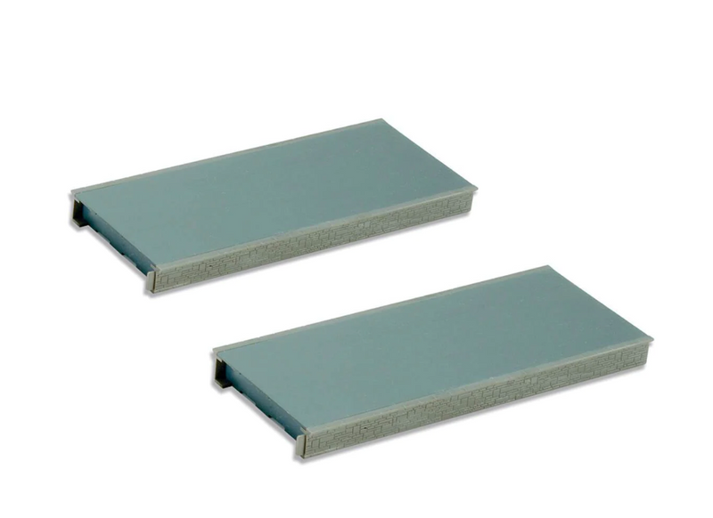 Peco N ST-94 2 Straight Platform Units Stone