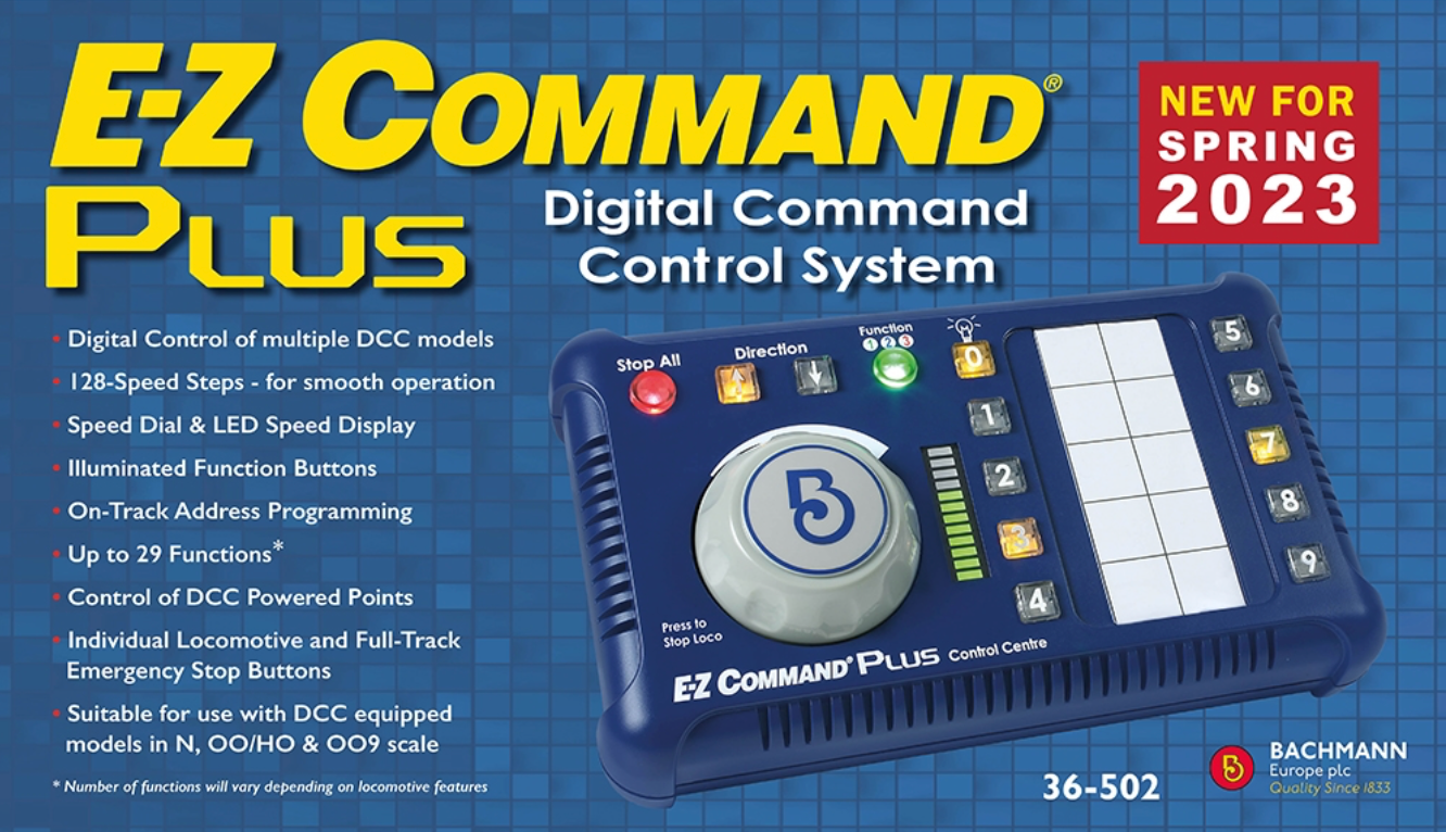 Digital Command Control Control Bachmann E-Z Command Plus Digital Command Control System - 36-502