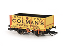 Peco TT TTR-7006P 7-plank Open Wagon Colmans Mustard