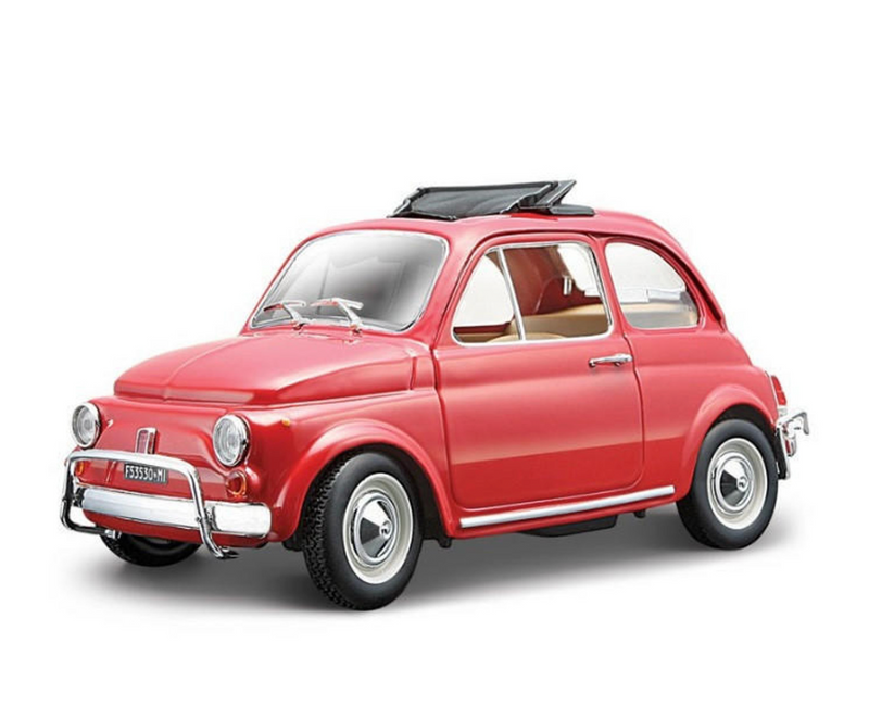 Bburago 1/24 Fiat 500L 1968 Red - BBU22099