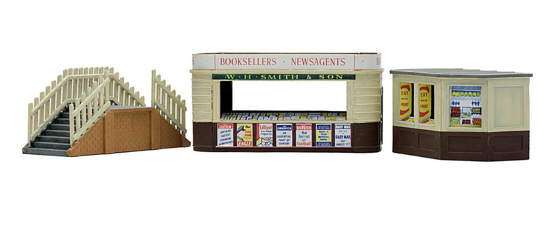 Dapol Kiosk & Steps Kit - C018