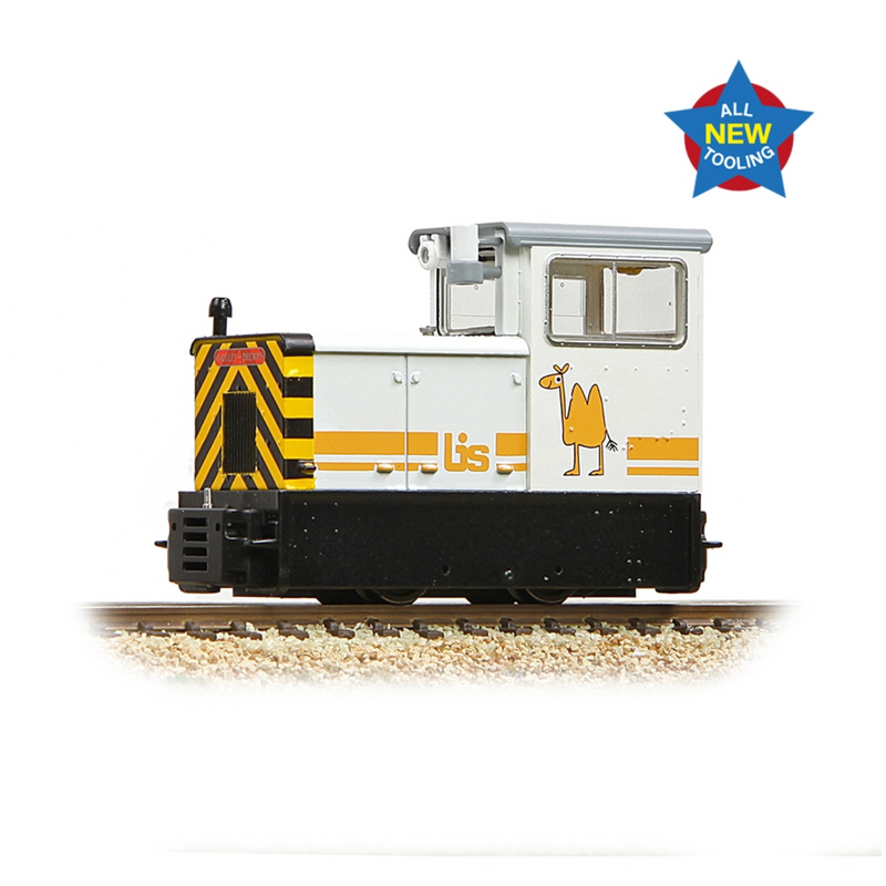 Bachmann OO9 Baguley-Drewry 70hp Diesel British Industrial Sands White - 392-029