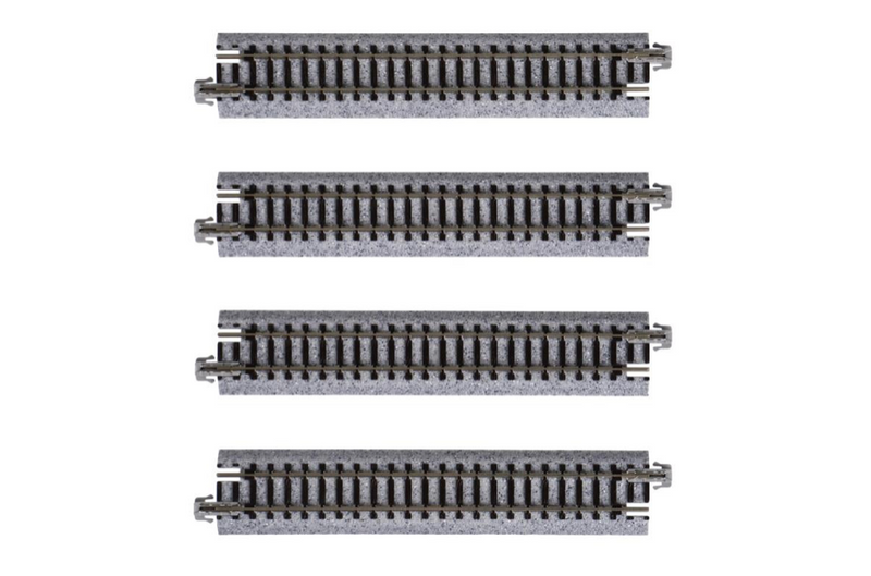 Kato N Unitrack (S124) Straight Track 124mm 4pcs - K20-020