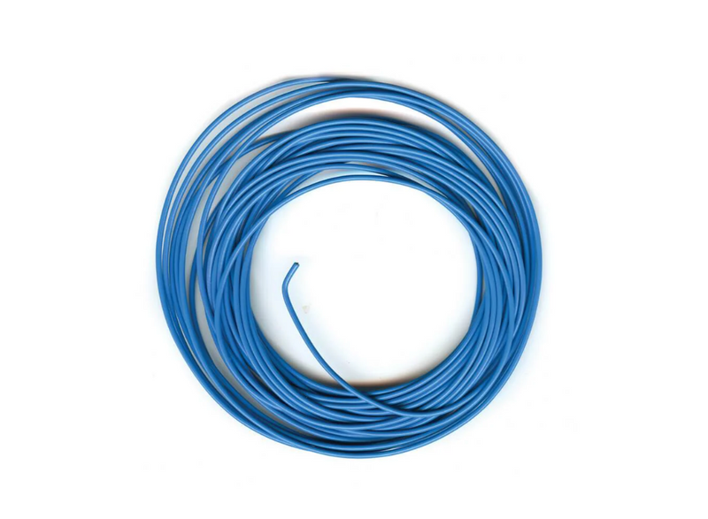 Peco PL-38B Electrical Wire Blue 3 amp 16 strand