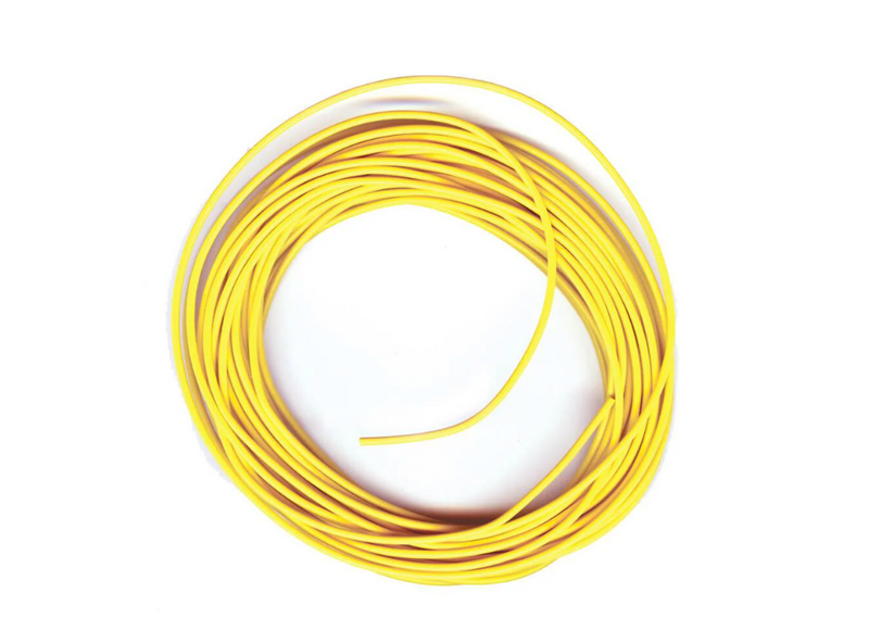 Peco PL-38Y Electrical Wire Yellow 3 amp 16 strand