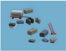 Model Scene N 5174 Luggage, Trolleys & Sack Trucks