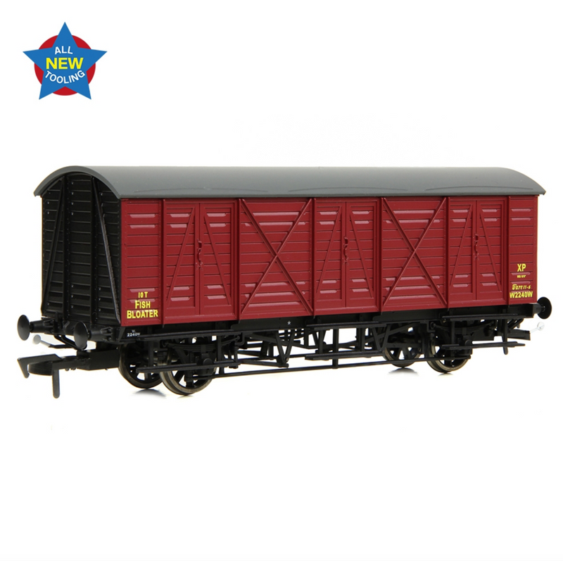 EFE OO GWR 10T Bloater Fish Van BR Crimson - E87060