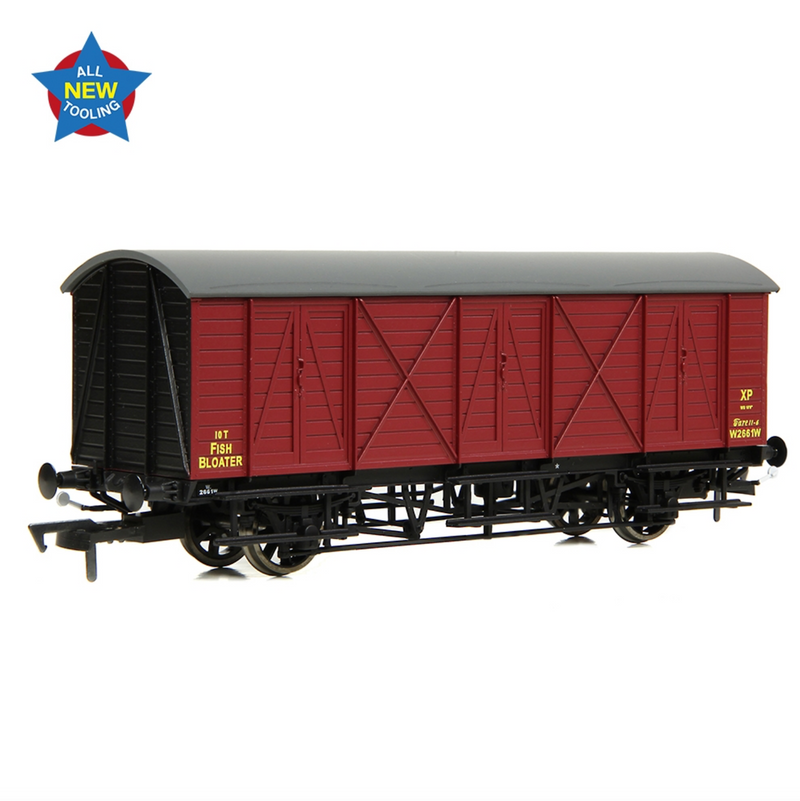 EFE OO GWR 10T Bloater Fish Van BR Crimson - E87061