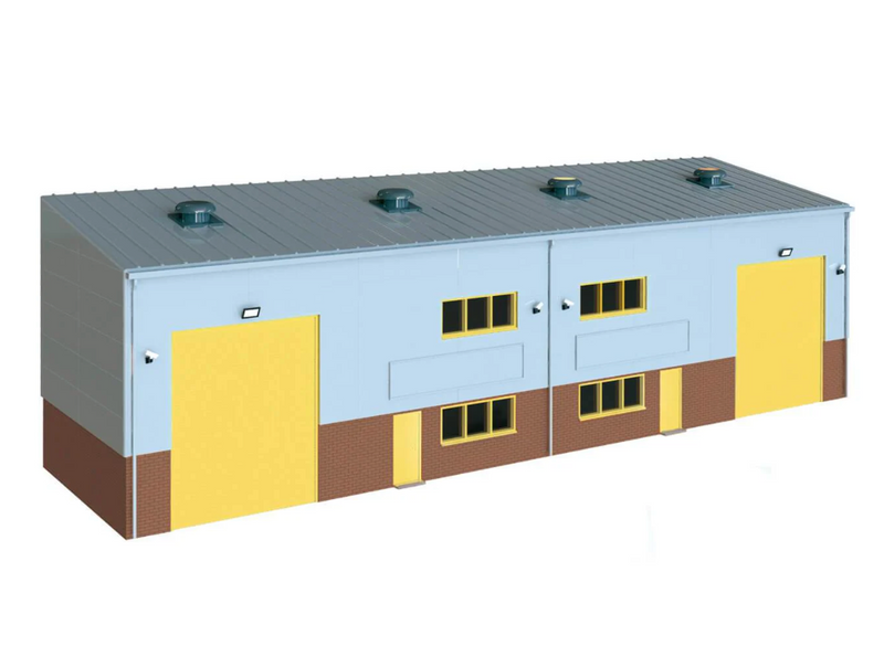 Peco OO SSM300 Industrial Retail Unit Base Kit