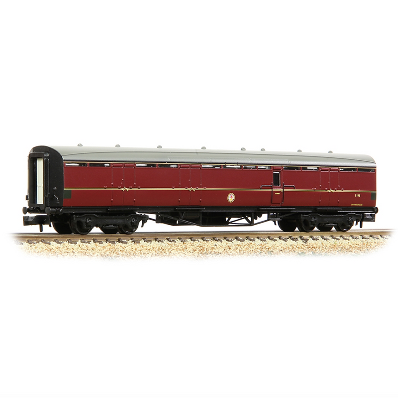 Graham Farish N LNER Thompson Full Brake BR Maroon - 374-862