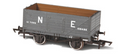 Oxford Rail 7 Plank Wagon NE 158486 - 76MW7037