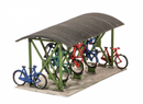 Wills OO SS23 Bicycle shed & Bicycles
