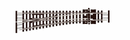 Peco N SL-E392F Code 55 Small Radius Left Hand Electrofrog Point