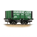Bachmann OO 8 Plank Fixed End Wagon Osborne & Son Green - 37-156A