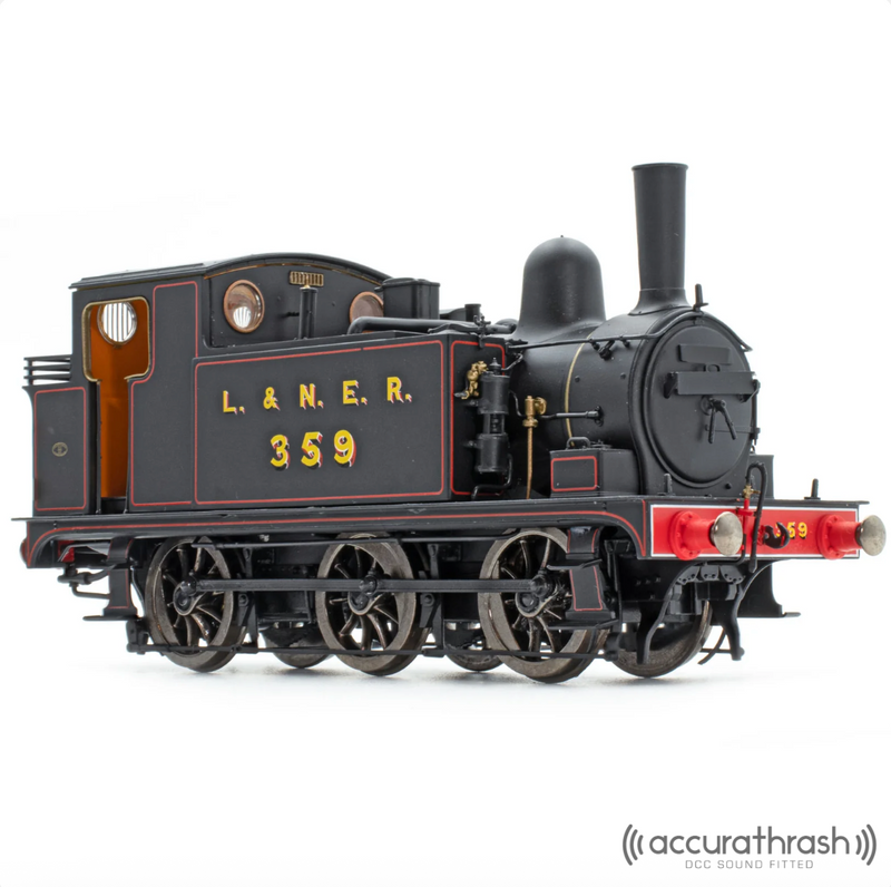 Accurascale OO 359 (7359) LNER J69 LNER Lined Black DCC Sound Fitted - ACC2440-DCC