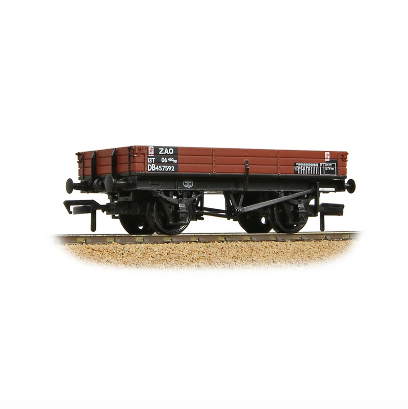 Bachmann OO 3 Plank Wagon BR Departmental Bauxite TOPS - 37-943
