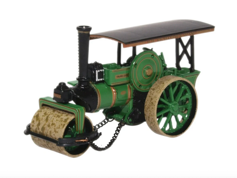 Oxford Diecast OO Fowler Steam Roller No.18873 City Of Truro - 76FSR005