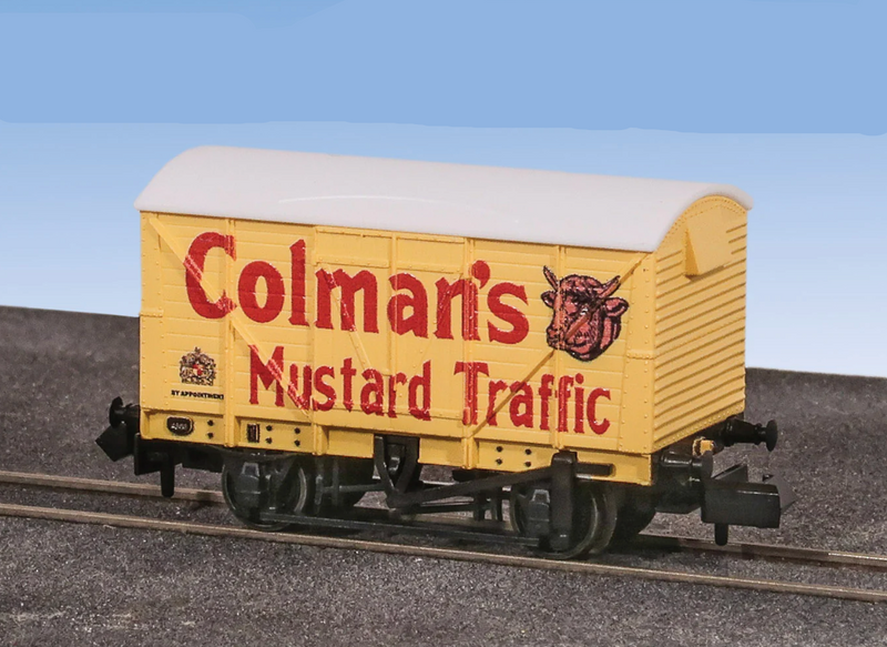 Peco N NR-2004P BR Vanfit Plywood Colmans Mustard