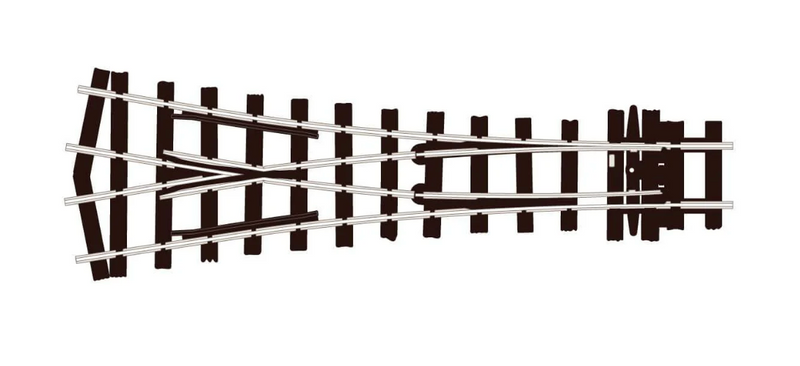 Peco NG7 SL-E597 Medium Radius Y Turnout