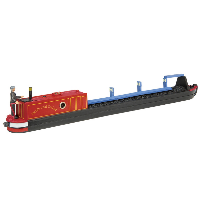 Bachmann OO Coal Barge Red - 44-1017