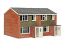 Peco N NB314 1960s House Semi-Detached Houses