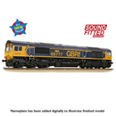 Bachmann OO Class 66/7 66777 Annette GBRf Europorte Sound Fitted Deluxe - 50-003ASFX