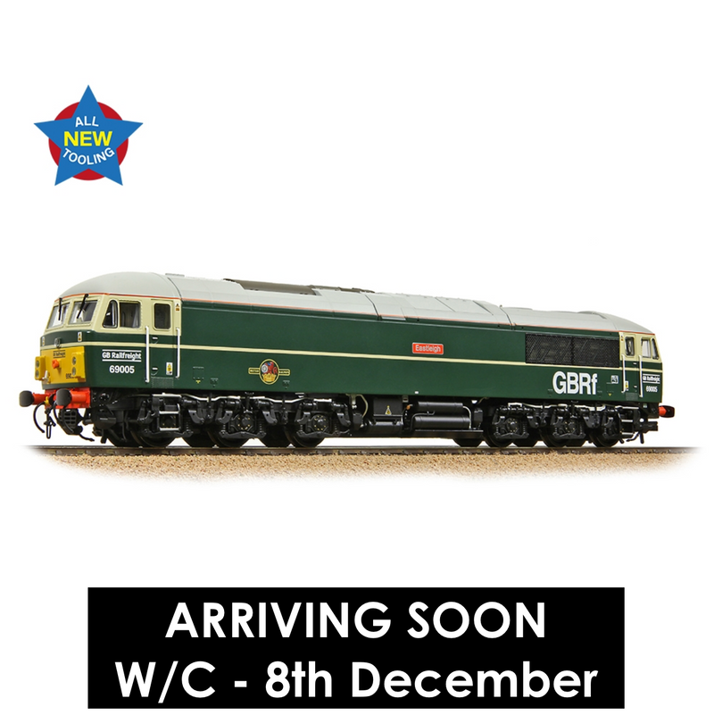 Bachmann OO Class 69 69005 Eastleigh BR Green Late Crest GBRF - 35-780