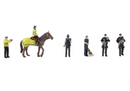 Bachmann OO Modern Police Figures - 36-440